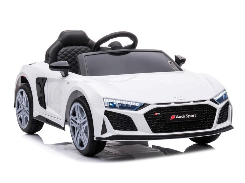 Audi R8 Sport - elektrische kinderauto - accu auto - wit