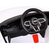 Audi R8 Sport - elektrische kinderauto - accu auto - wit