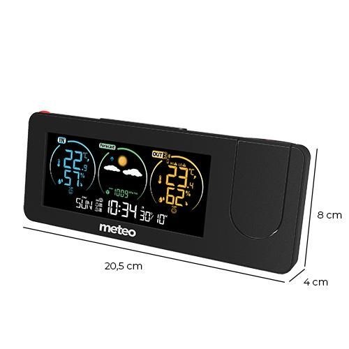 Weerstation METEO SP102 - 20,5x8x4cm - met laserprojector