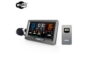Weerstation METEO SP101 - 20,5x13x3cm - met WIFI - grijs