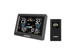 Weerstation METEO SP105 - 11,5x6,2x2,5cm - CO2 meting - zwart