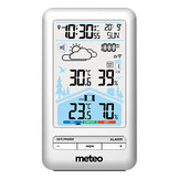 Weerstation METEO SP97 - 14,5x8,5x4,5 cm - draadloos - wit
