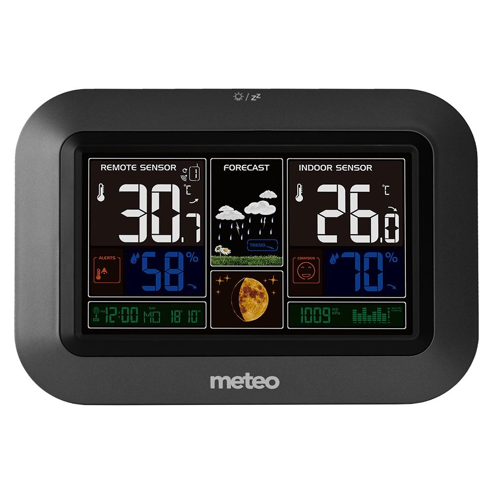 Weerstation METEO SP80T - 24x17x3cm - draadloos - zwart
