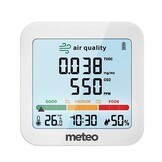 Weerstation METEO SP88A - 8,2x8,2cm - met CO2 meting - wit