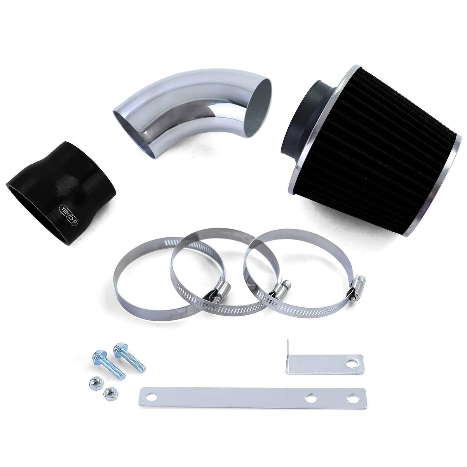 Luchtinlaatkit Sport Luchtfilter Zwart geschikt voor BMW 3-serie E46 323 325 328 330