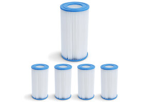 5x Zwembad Filtercartridge Vervangingsfilter Filterpatroon Type III 20cm