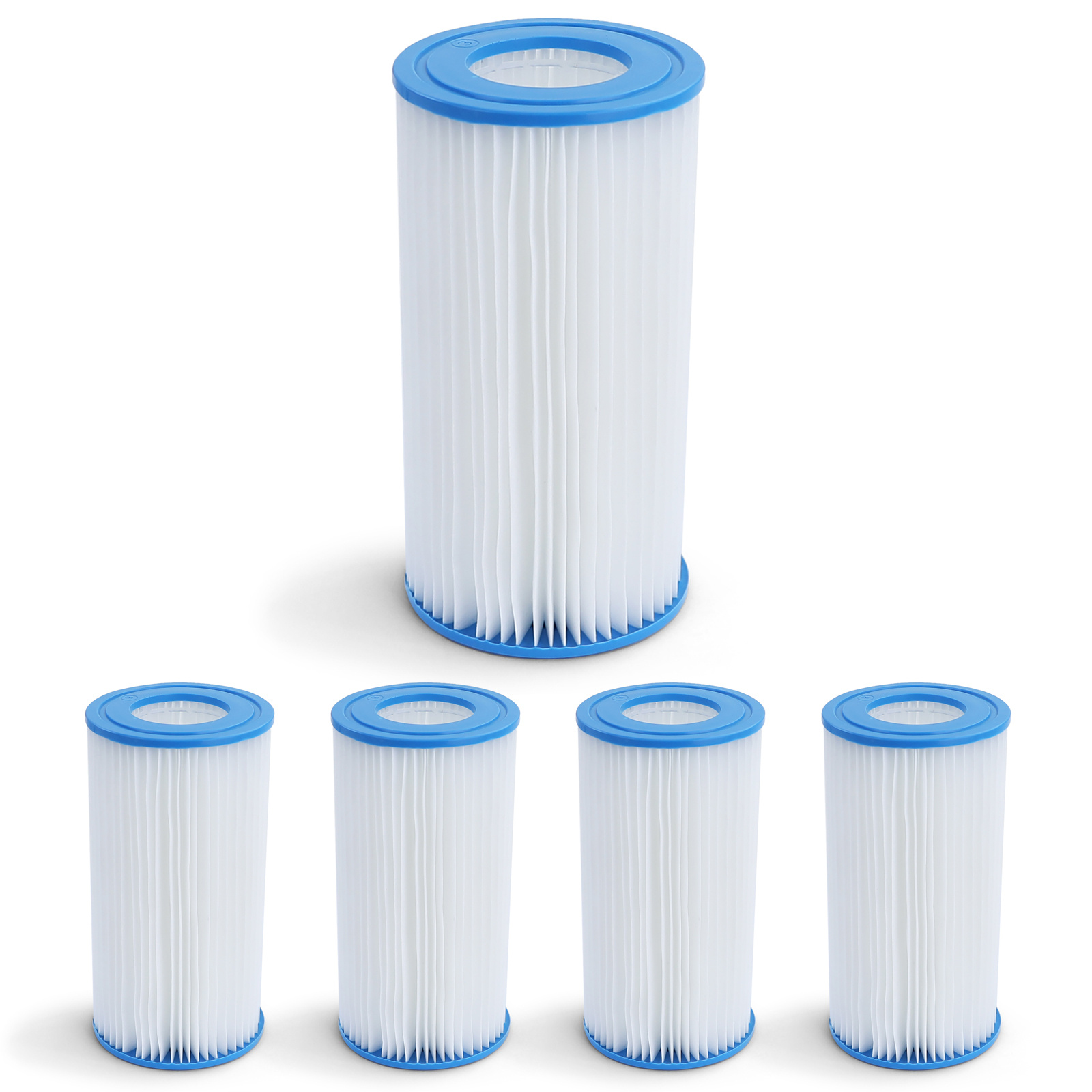 5x Zwembad Filtercartridge Vervangingsfilter Filterpatroon Type III 20cm