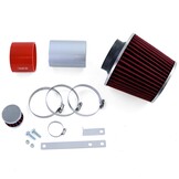 Air Intake Kit met Sport luchtfilter Rood voor Audi TT 8N 1.8 4-cilinder 98-06