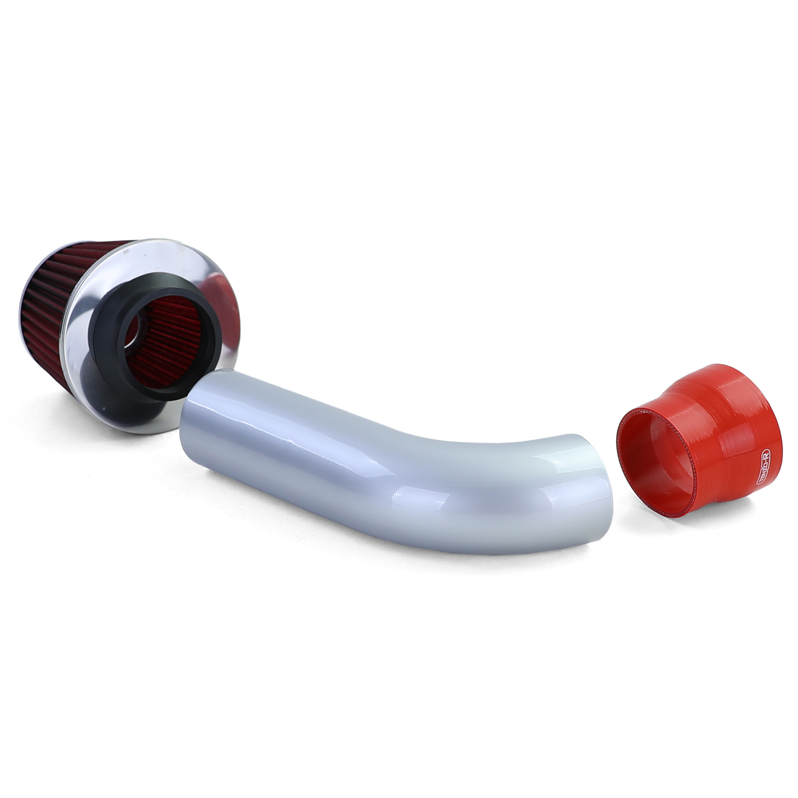 Air Inlaat Kit met Sport Luchtfilter Rood past op BMW 5-serie E39 525i 528i 530i