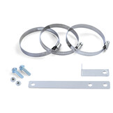 Luchtinlaatset met sportluchtfilter (rood) geschikt voor BMW 3-serie E46 323 325 328 330