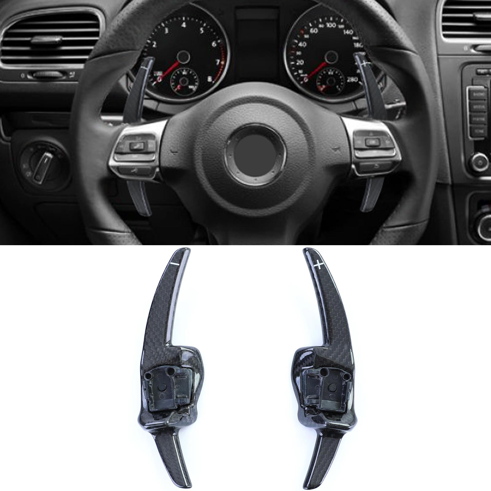 Schakelpaddels voor VW Golf 6 08-12