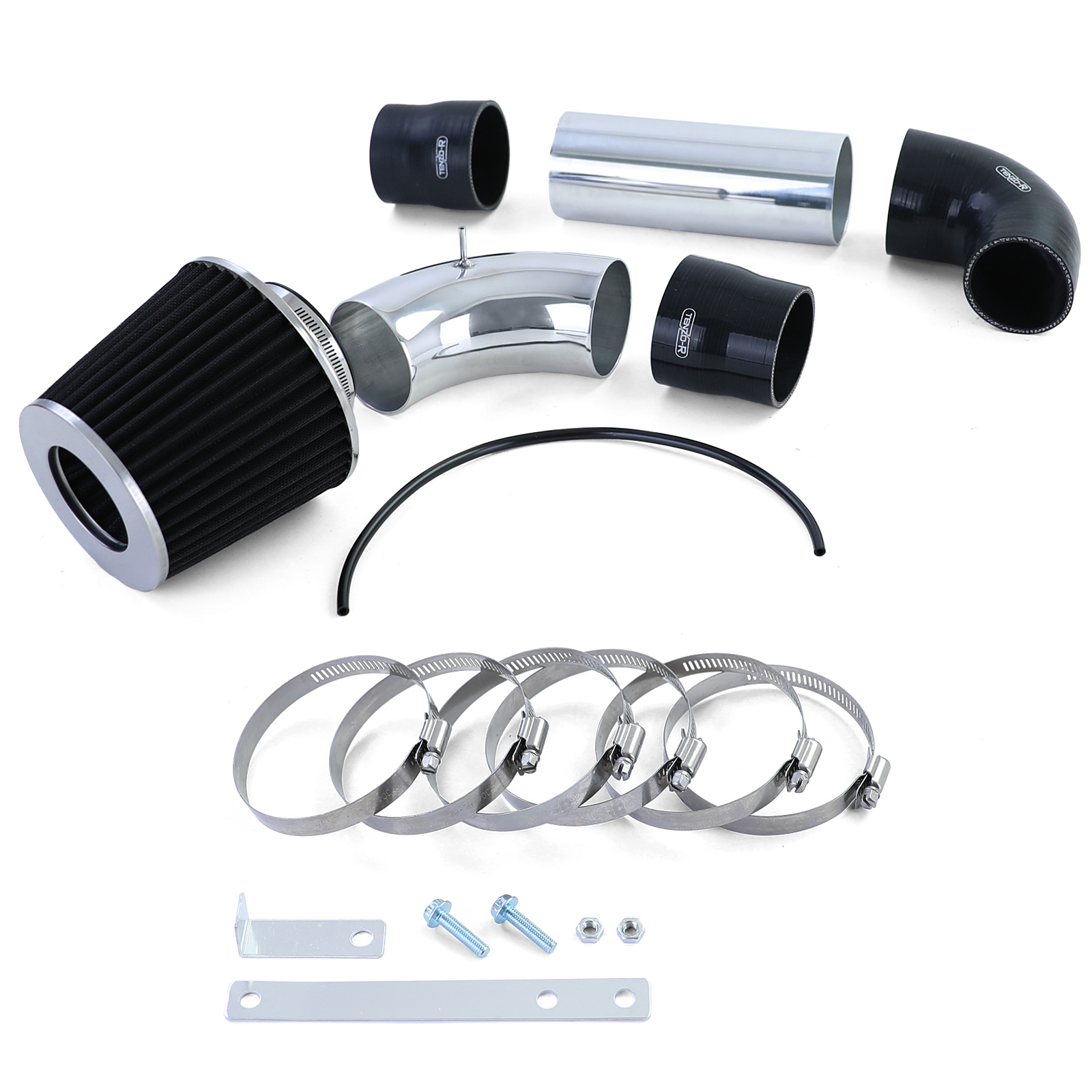 Luchtinlaatkit met sportluchtfilter Zwart geschikt voor VW Golf 3 Vento 2.0L 4-cilinder 91-99