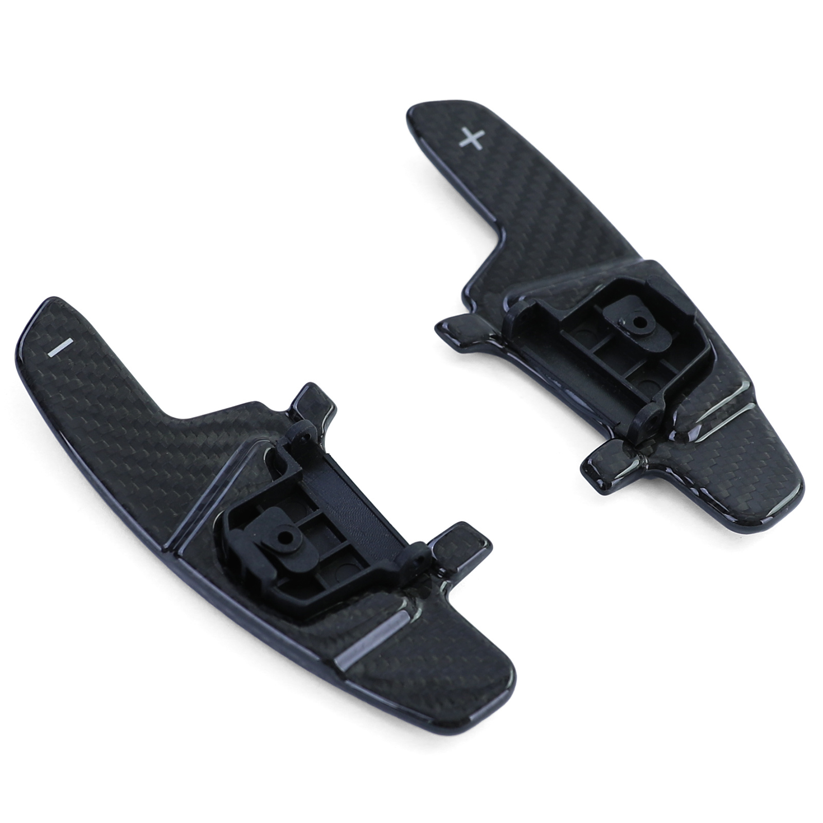 Carbon schakel peddel set geschikt voor VW Golf 7 12-21