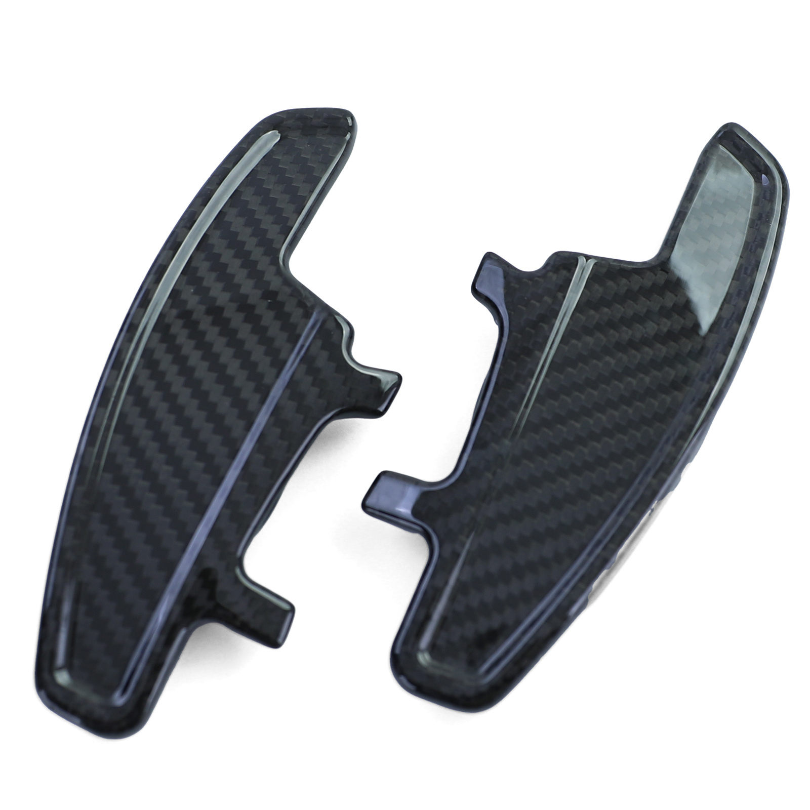 Carbon schakel peddel set geschikt voor VW Golf 7 12-21