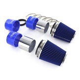 Luchtinlaatset met sportluchtfilter blauw voor Mercedes W204 C300 C350 V6