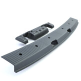 Achterkant afdekking geschikt voor VW Bus T5 T5.1 T6 T6.1 met achterdeuren.