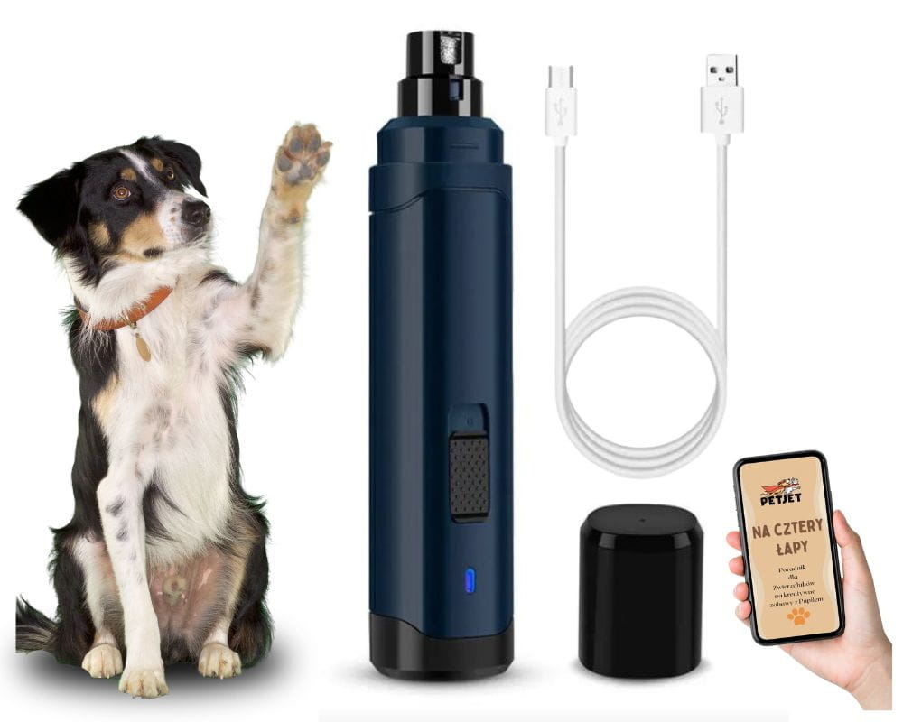 Elektrische nagelvijl voor honden en katten - met 3 snelheden