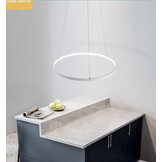 Hanglamp - ringlamp - 40cm - wit