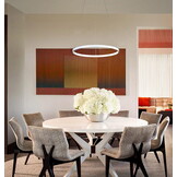 Hanglamp - ringlamp - 40cm - wit