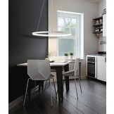 Hanglamp - ringlamp - 40cm - wit