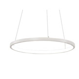 Hanglamp - ringlamp - 40cm - wit
