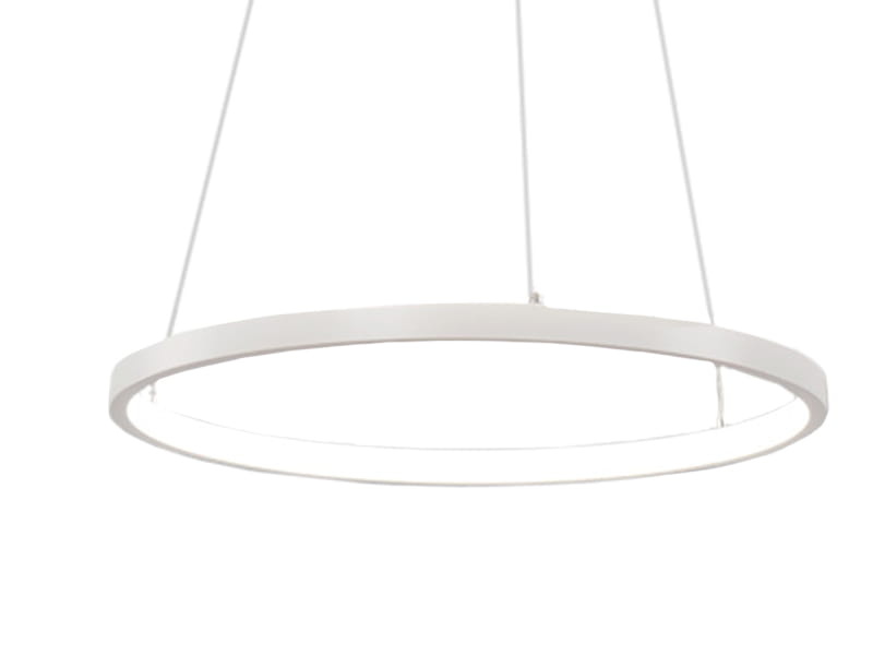 Hanglamp - ringlamp - 40cm - wit