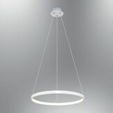 Hanglamp - ringlamp - 40cm - wit