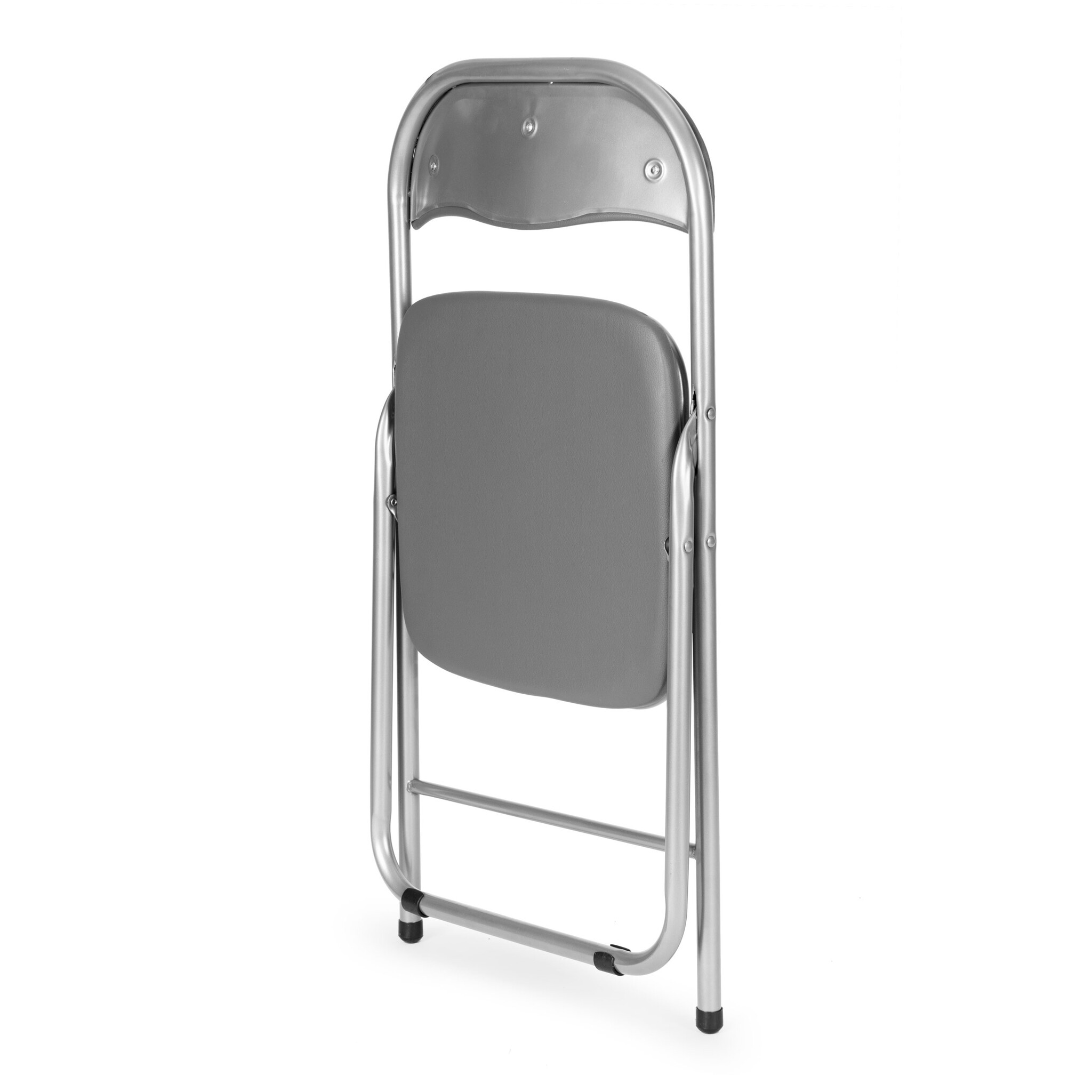 Klapstoelen - set van 6 - 77,5x43x43,5 cm - grijs