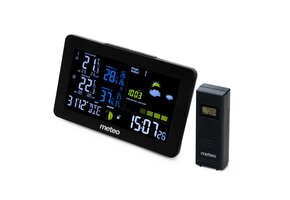 Weerstation - 12,5x20,5x3,2 cm - LCD VA Display - zwart