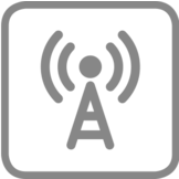 Weerstation - 12,5x20,5x3,2 cm - LCD VA Display - zwart