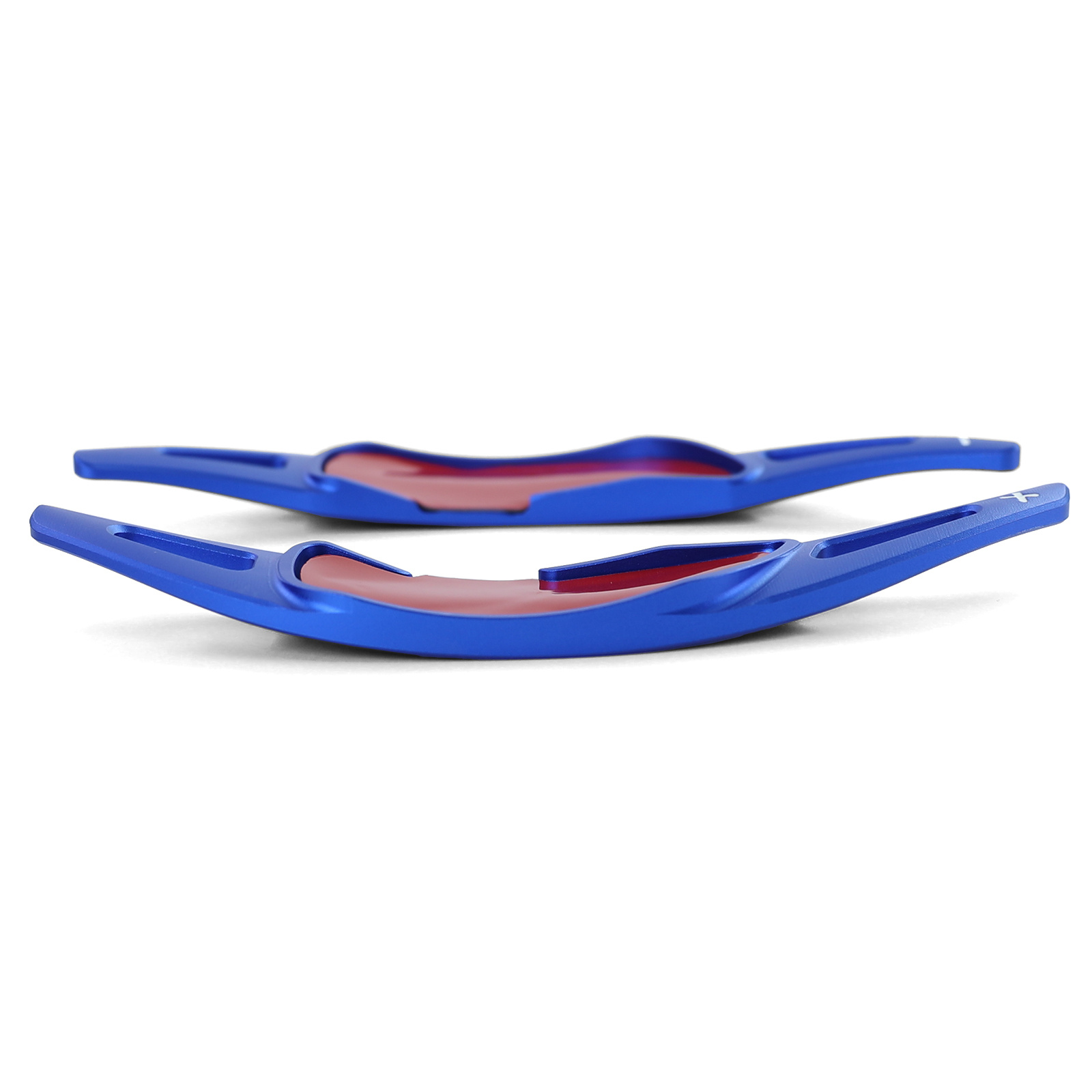 Schakelpaddles Verlenging Aluminium Blauw geschikt voor Mercedes AMG G63 W463 GLA35 GLA45 X156