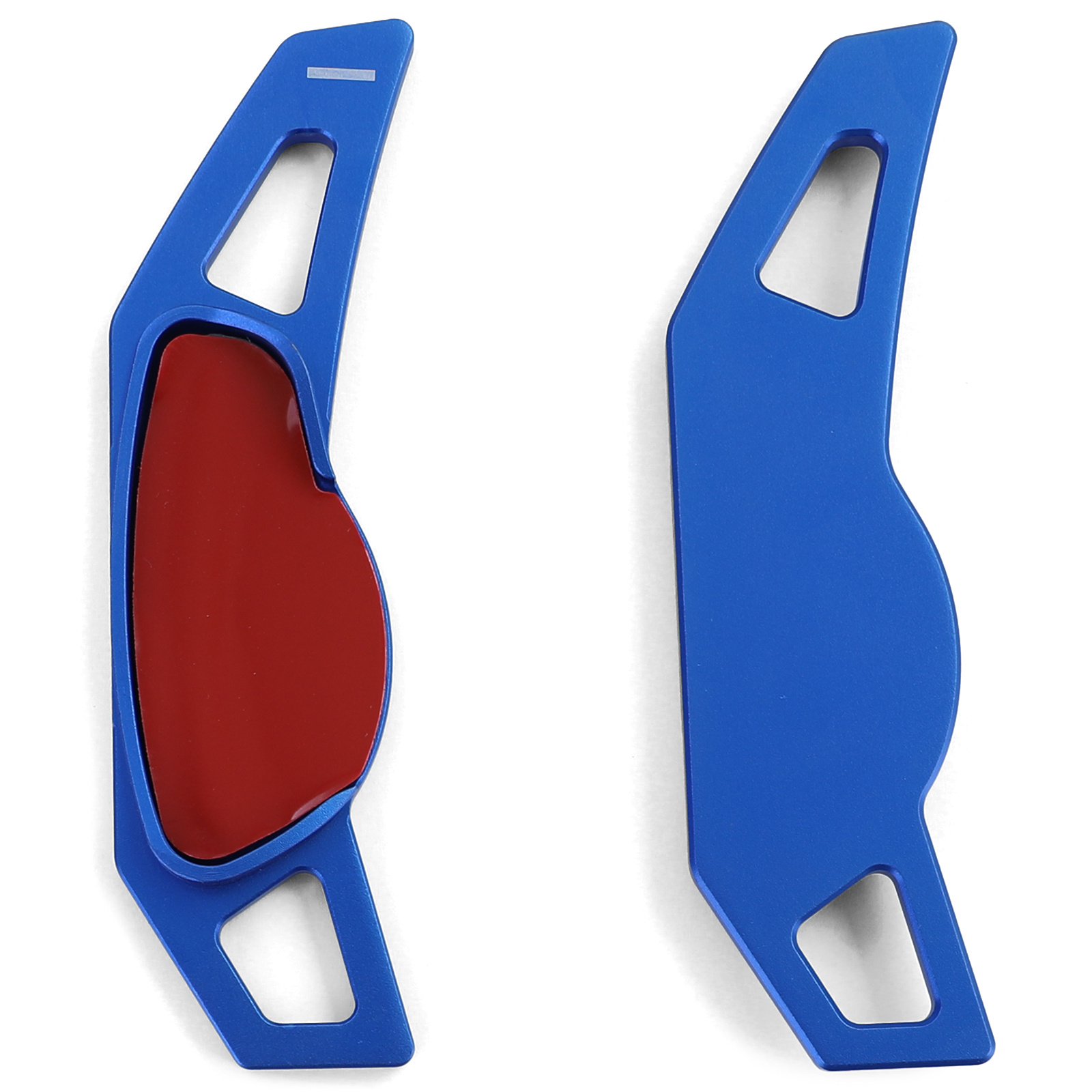 Schakelpaddles Verlenging Aluminium Blauw voor Smart ForTwo 451 Coupé Cabrio 09-19