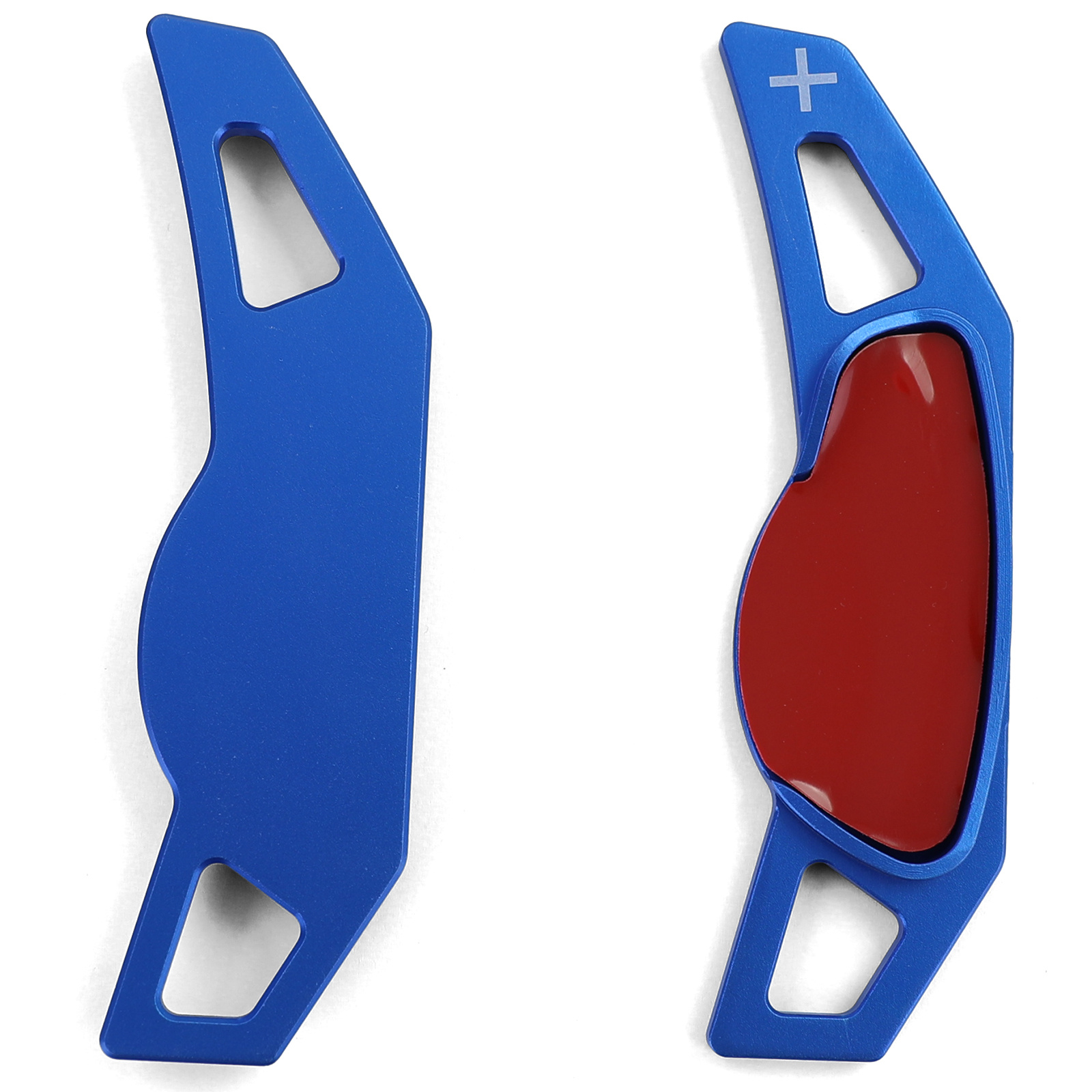 Schakelpaddles Verlenging Aluminium Blauw voor Smart ForTwo 451 Coupé Cabrio 09-19