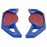 Schakelpaddles Verlenging Aluminium Blauw voor Smart ForTwo 451 Coupé Cabrio 09-19