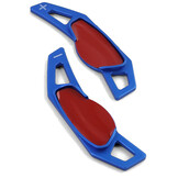 Schakelpaddles Verlenging Aluminium Blauw voor Smart ForTwo 451 Coupé Cabrio 09-19