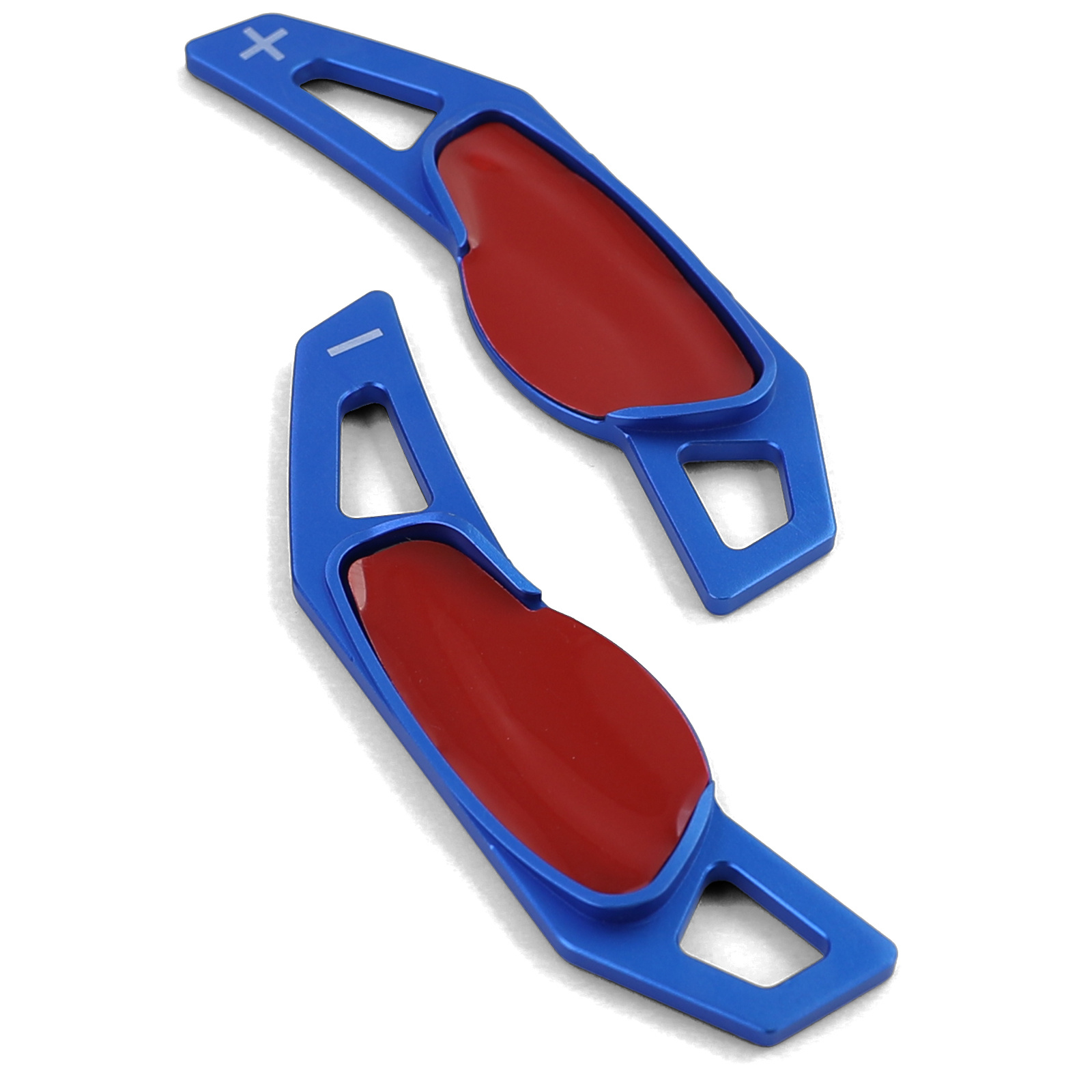 Schakelpaddles Verlenging Aluminium Blauw voor Smart ForTwo 451 Coupé Cabrio 09-19
