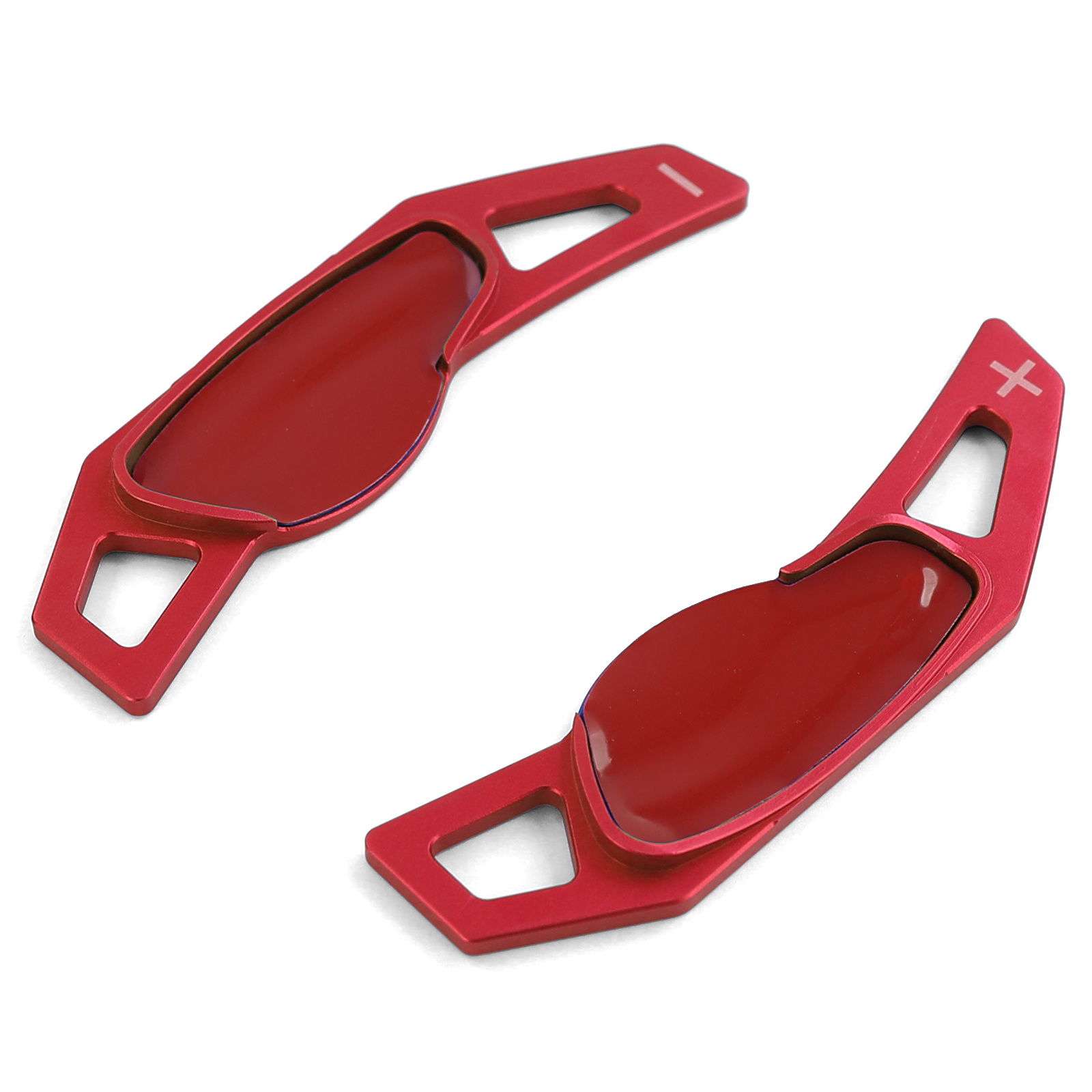 Schakelpaddel Verlenging Aluminium Rood voor Smart ForFour 453 14-18