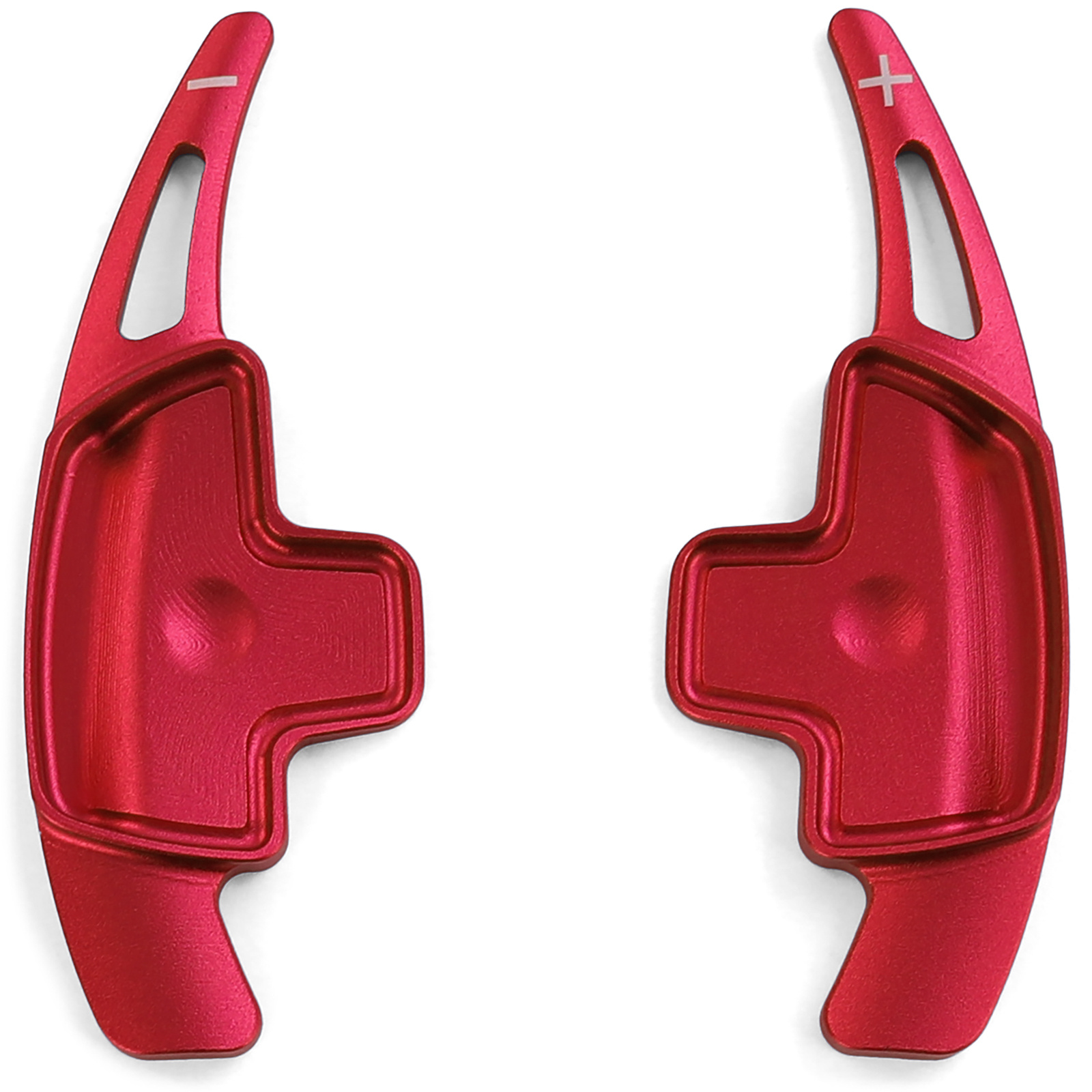 Schakelflippers verlenging Aluminium Rood voor Mercedes W176 W177 W246 W247 W205 W213