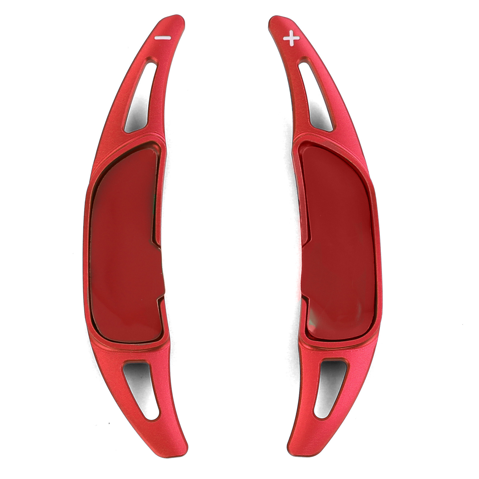 Schakelpaddel verlenging Aluminium Rood voor Mercedes AMG S63 S65 E43 E53 E63 W213