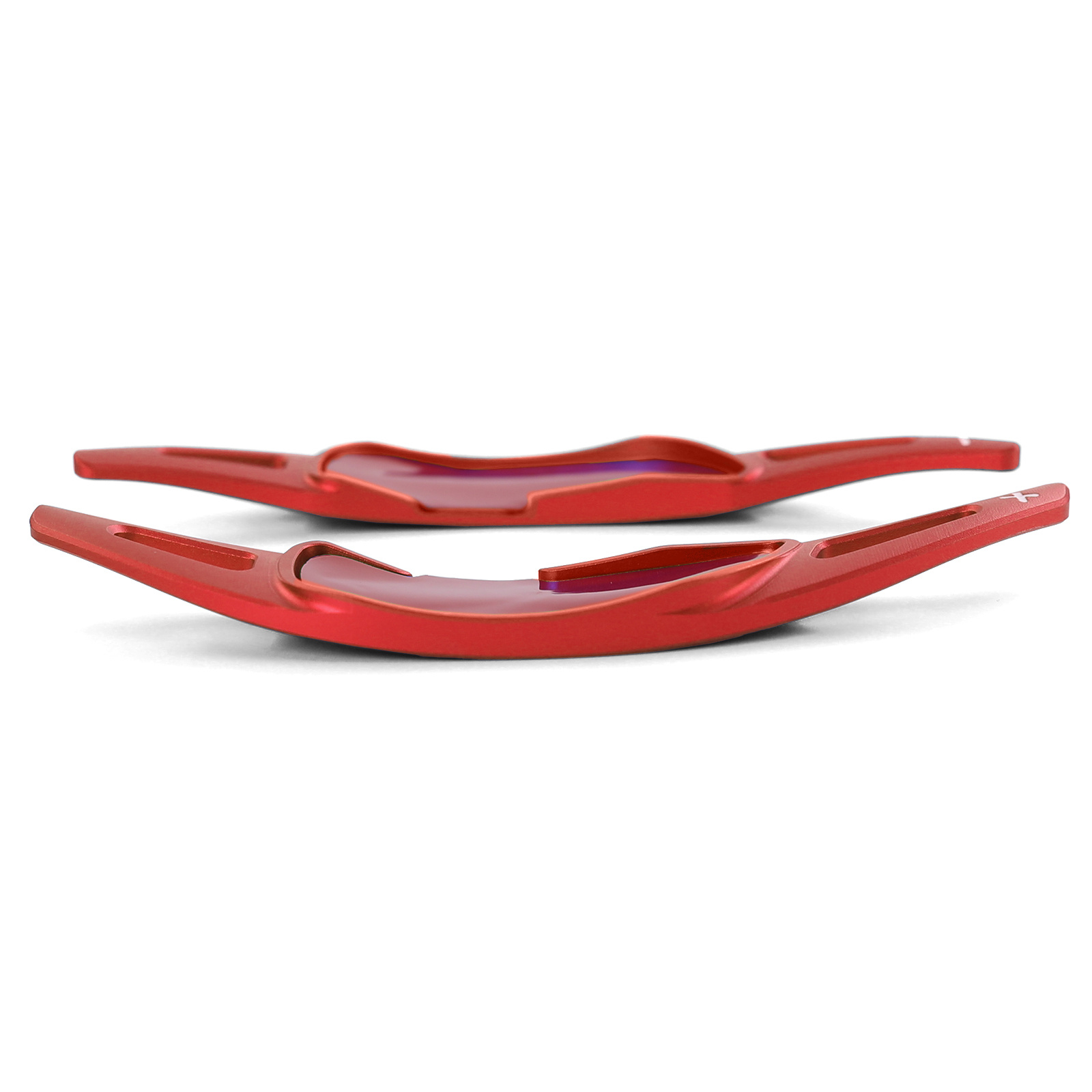 Schakelpaddel verlenging Aluminium Rood voor Mercedes AMG S63 S65 E43 E53 E63 W213