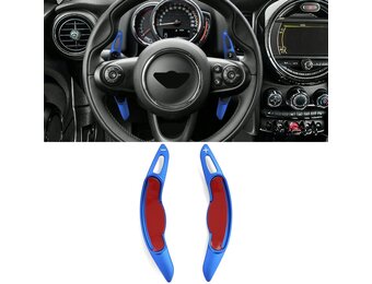 Schakelpaddle Verlenging Aluminium Blauw geschikt voor Mini Clubman F54 Countryman F60