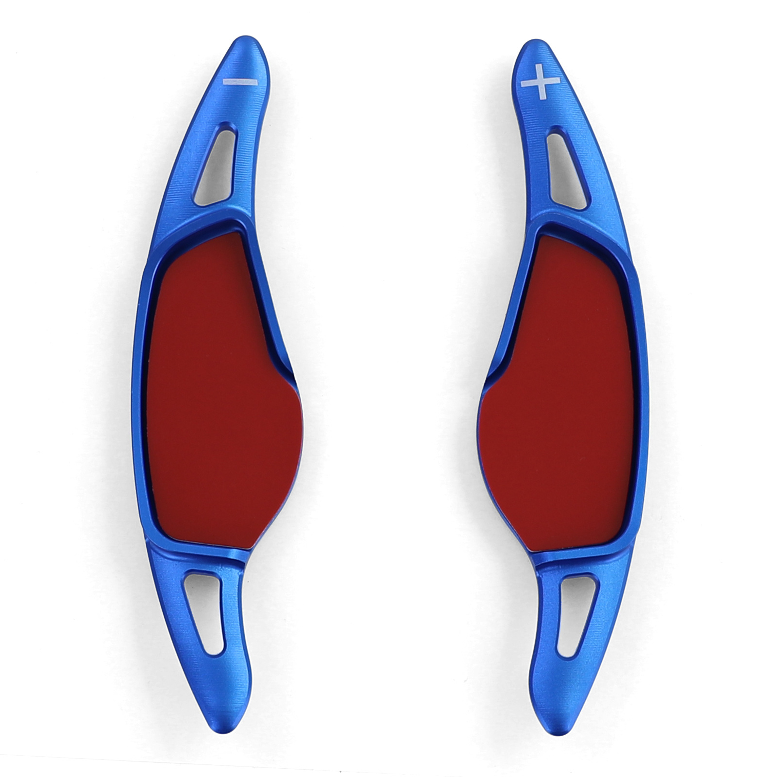Schakelpaddel Verlenging Aluminium Blauw past op BMW M2 F87 M3 F80 M5 F90 M8 F91 F92.