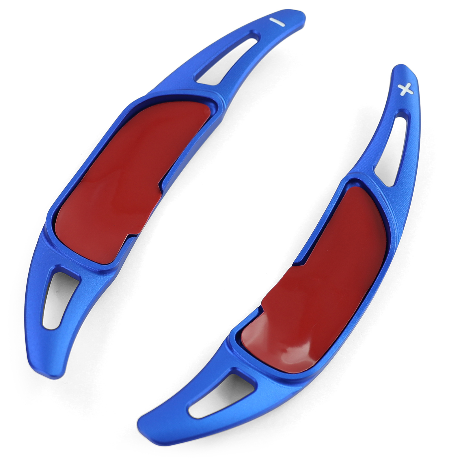 Schakelpookverlenging aluminium blauw geschikt voor Mercedes AMG SL63 R231 AMG GT C190