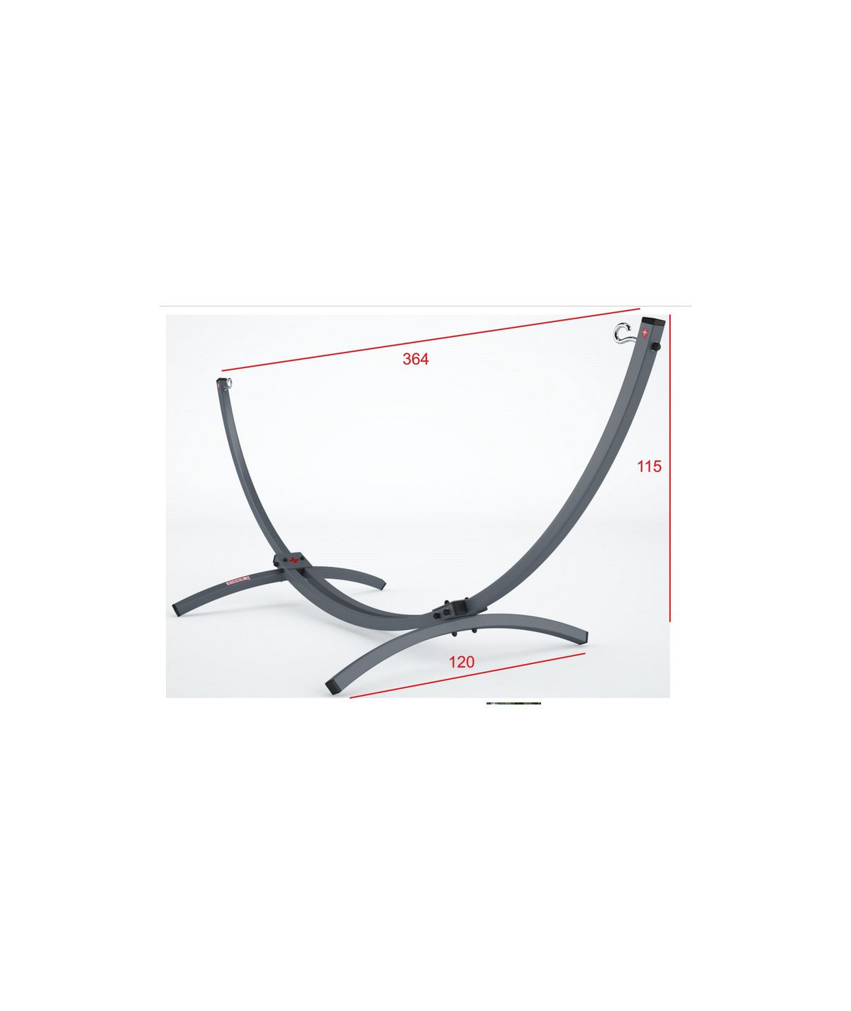 Hangmat standaard - 364x120 cm - tot wel 300 kg