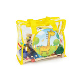 Houten muziekinstrumenten - 14 delig - kleurrijk - met tas