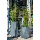 Bloempot - Monumo Flavi - 47x47x54cm - antraciet