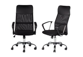 Bureaustoel - 50x47x69cm - met kantelsysteem - zwart