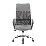 Bureaustoel - 50x47x69cm - met kantelsysteem - grijs