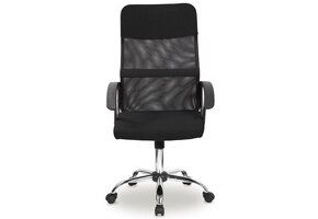 Bureaustoel - ergonomisch - mesh - in hoogte te verstellen - zwart