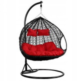 Hangstoel standaard - 205x115x115cm - zwart